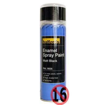 matte black paint home depot|halfords matt black spray paint.